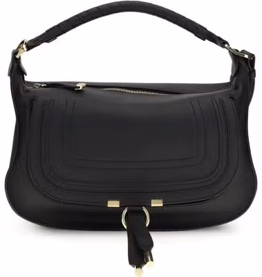 Black Calf Leather Bos Taurus Shoulder Bag