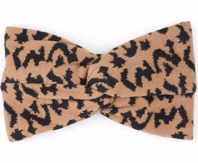 Brown Viscose Hair Bow