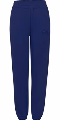 Blue Cotton Joggers (Workout Pants)