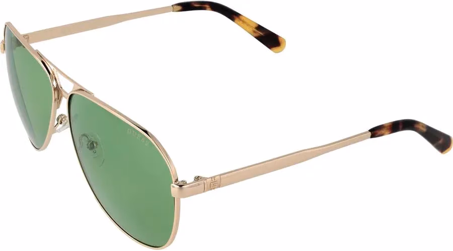 Guess Gold Metal Sunglasses