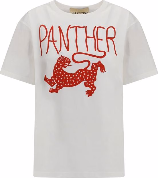 Valentino Garavani White Cotton T-Shirt