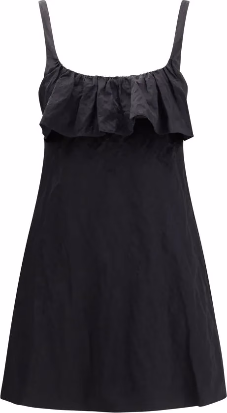 Chloé Black Cotton Casual Dress