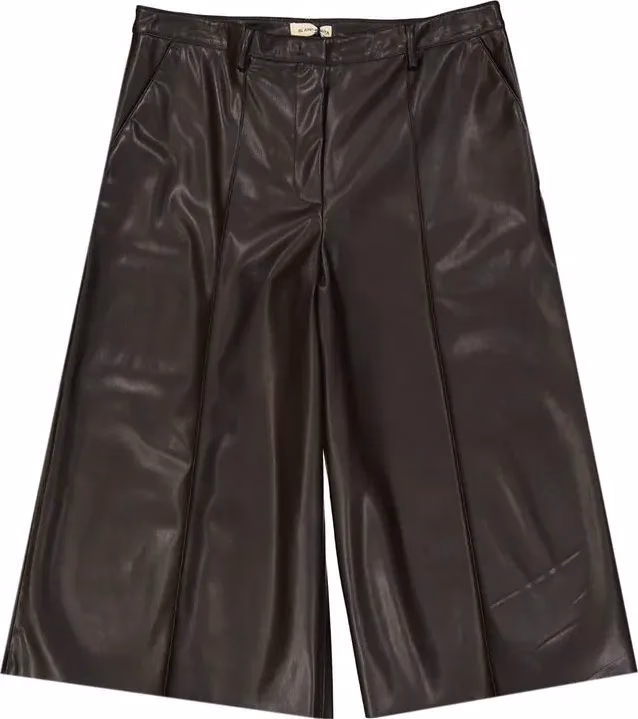 BLANCA VITA Brown Polyethylene Bermuda Shorts