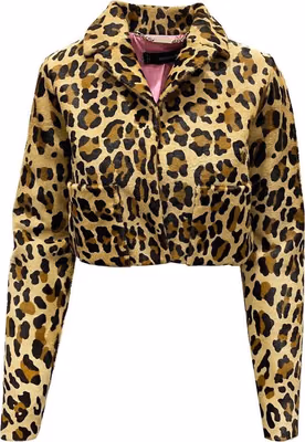 Brown Calfskin Full-Length Jacket