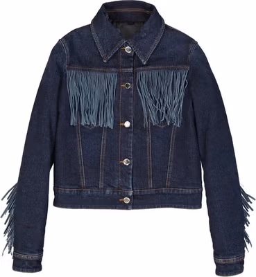 Blue Cotton Denim Jacket