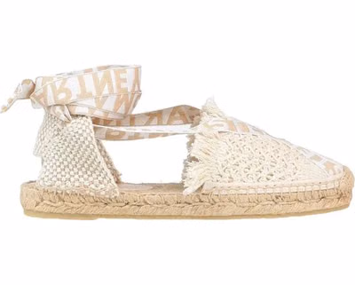 Beige Canvas Espadrilles