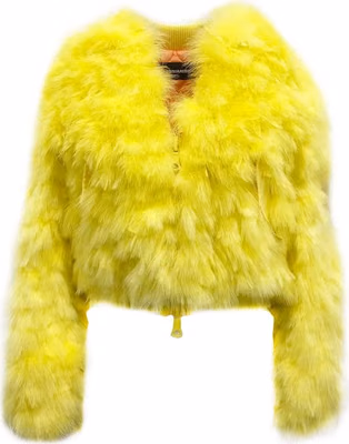 Bicolor Feather Bomber