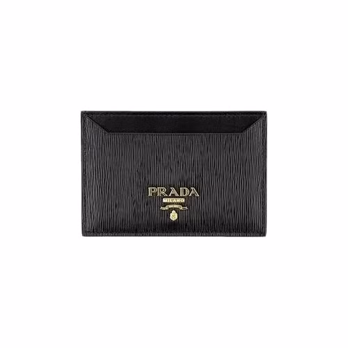 Prada Black Calfskin Wallet