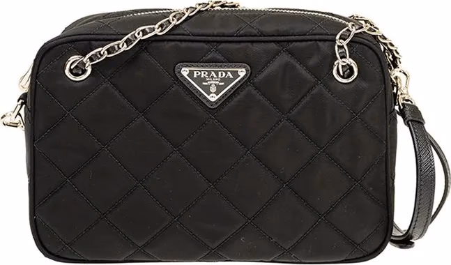 Prada Black Nylon Crossbody Bag
