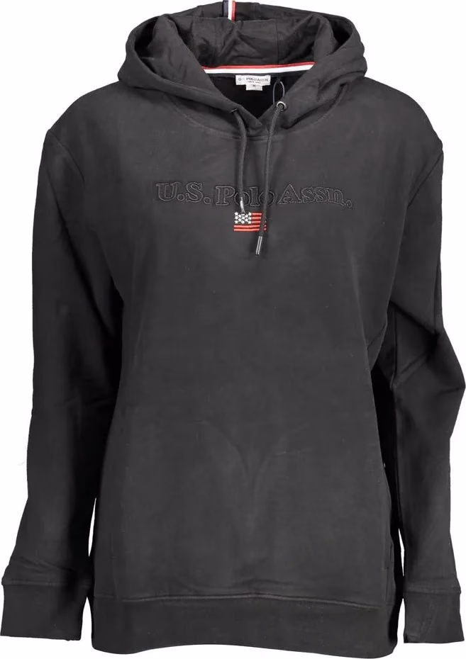 U.S. POLO ASSN. Black Cotton Sweatshirt