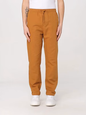Brown Linen Casual Pants