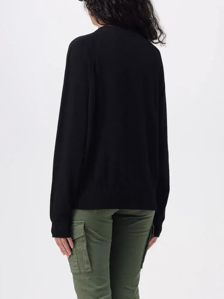 Woolrich Black Cashmere Sweatshirt