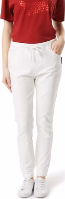 Black Cotton Casual Pants