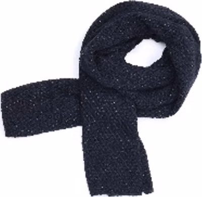 Black Marabou Scarf