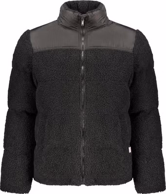 Black Polyester Men's Jacket
