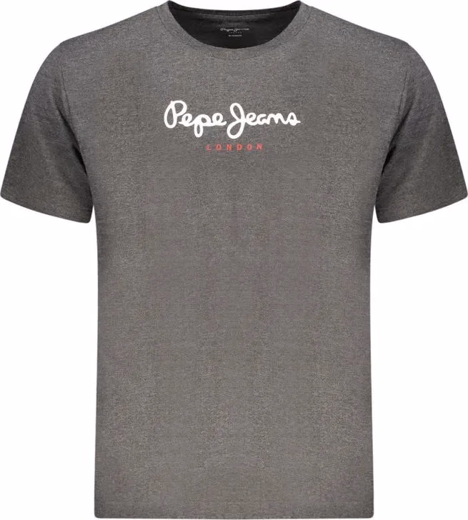 Pepe Jeans Grigio Cotton Men T-Shirt