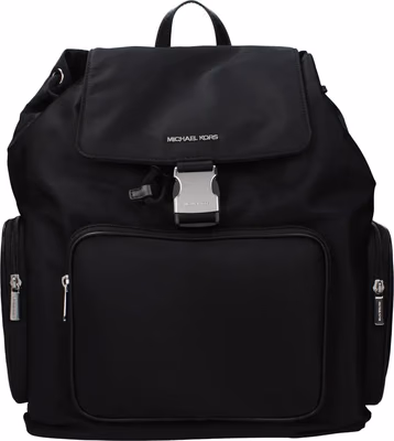 Black Fabric Backpack