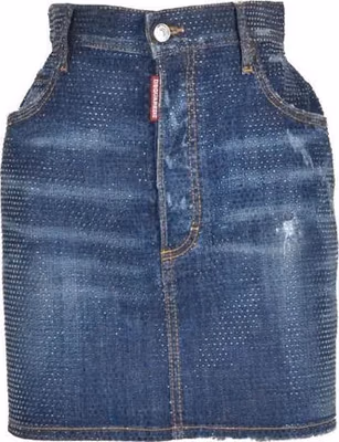 Blue Denim Skirt