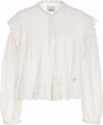 White Viscose Top