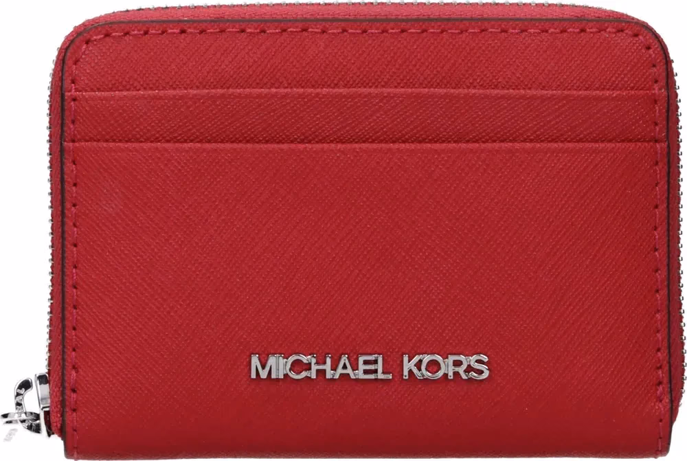 Michael Kors Red Leather Cardholder
