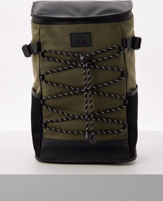 Bicolor Polyethylene Backpack