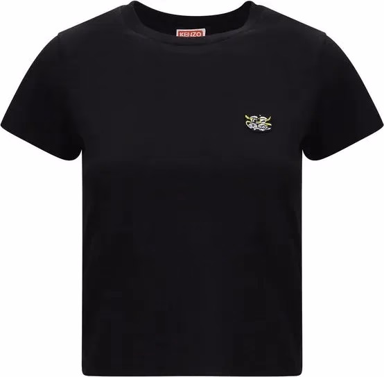 Kenzo Black Cotton T-Shirt