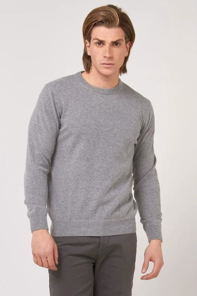 Gas Gray Wool Sweatshirt