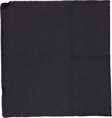 Black Virgin Wool Foulard