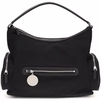 Black Nylon Shoulder Bag