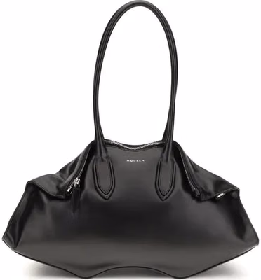Black Calf Leather Bos Taurus Shoulder Bag