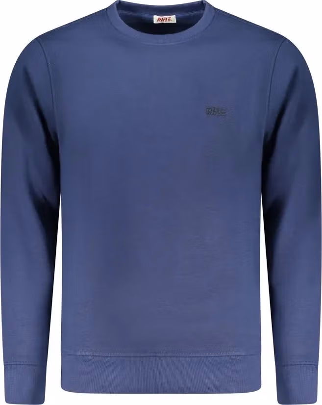 Rifle Blue Cotton Men's Sweatshirt