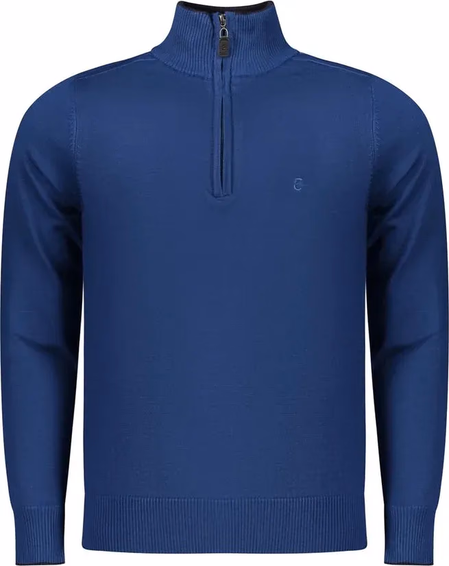Coveri Moving Blue Viscose Men Sweater