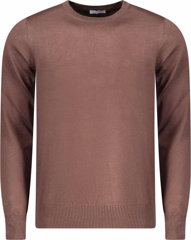 Coveri Moving Marrone Viscosa Mens Sweater