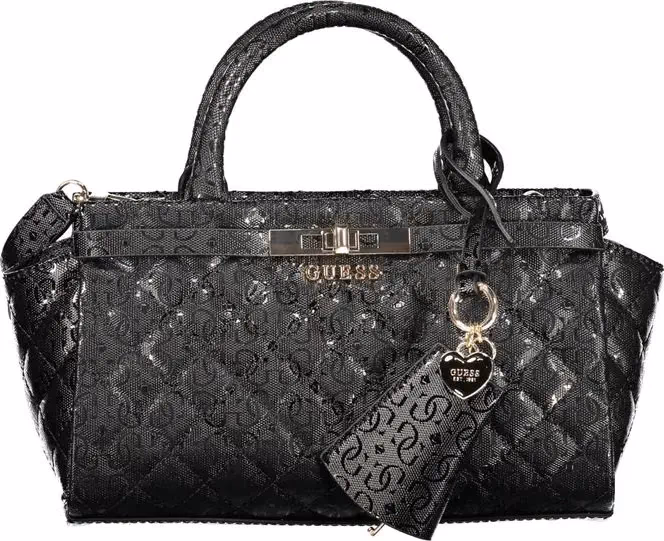 Guess Jeans Black Polyurethane Women Handbag
