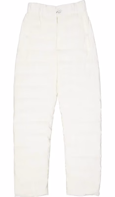 White Polyamide Pants