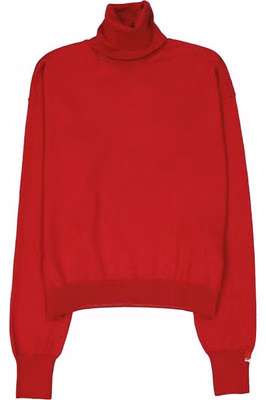 Multicolor Virgin Wool Turtleneck