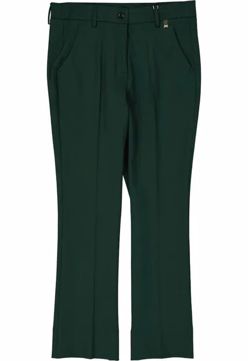 Herno Bicolor Elastane Cropped Pants
