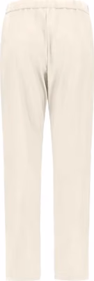 White Polyester Casual Pants
