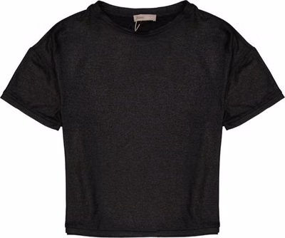 Black Elastane T-Shirt