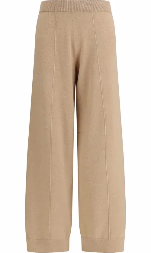 Fabiana Filippi Beige Wool Oves Aries Casual Pants