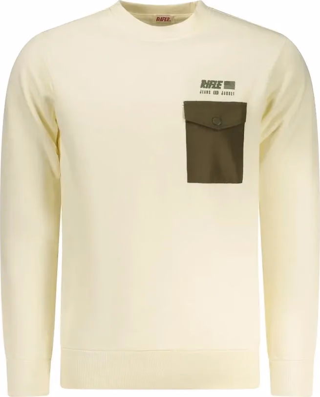 Rifle Bianco Cotton Mens Sweatshirt