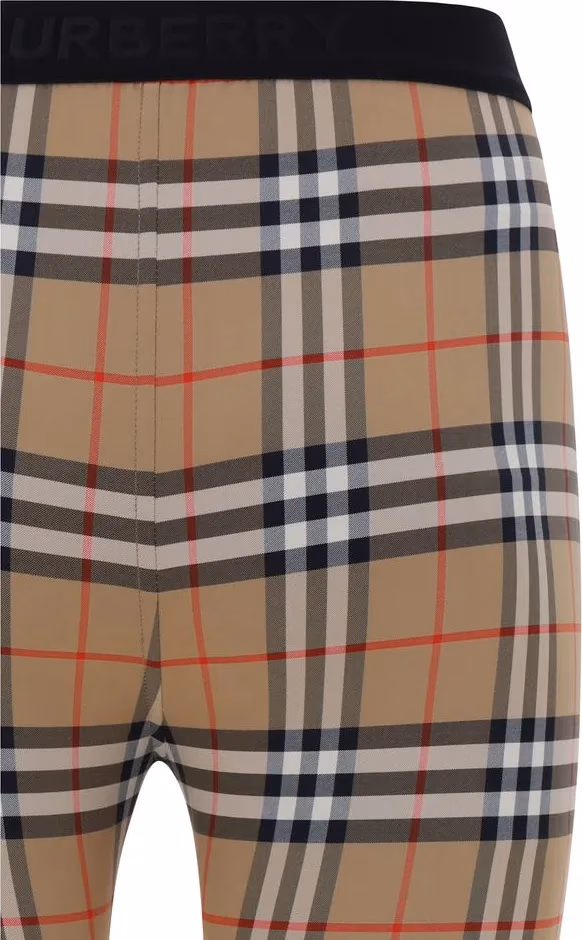 Burberry Brown Polyamide Leggings