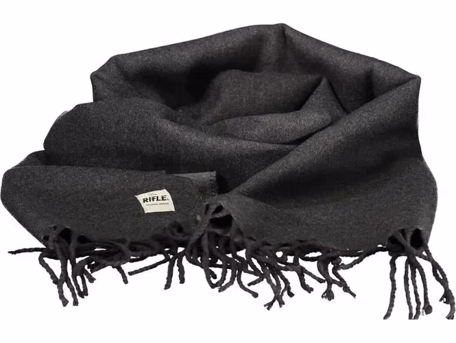 Rifle Nero Viscose Men Scarf