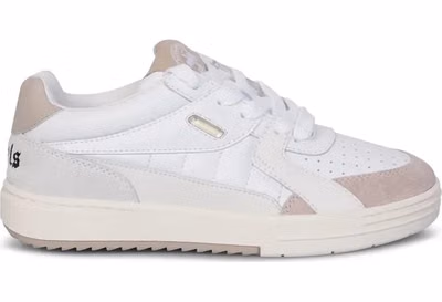 White Calfskin Athletic Sneakers