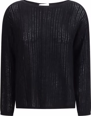 Black Cashmere Sweater