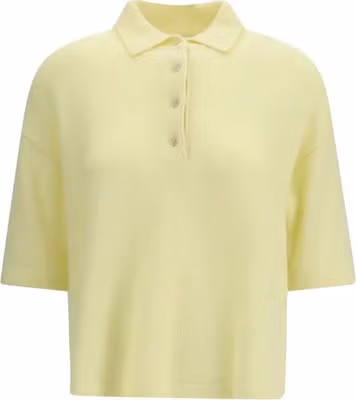 Bicolor Cashmere Polo Shirt