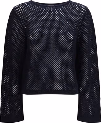 Blue Wool Sweatshirt