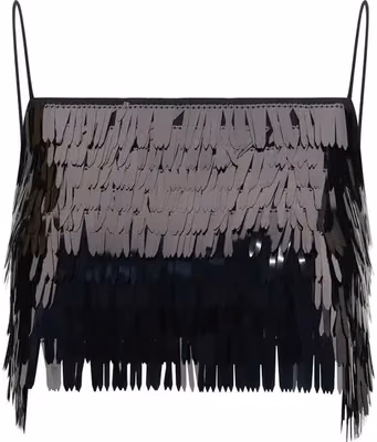 Black Polyester Blouse