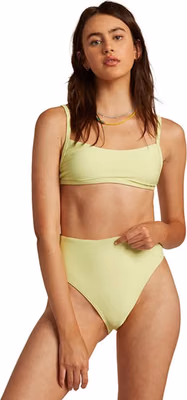 Bicolor Polyester Swim Shorts