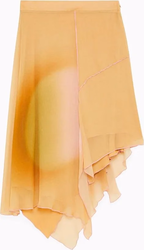 Patrizia Pepe Multicolor Viscose Long Skirt